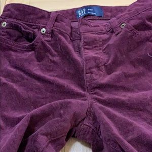 Gap wine cord legging Jean